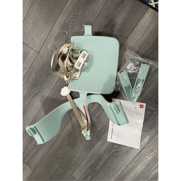 Stokke Tripp Trapp Baby Set V3 High Chair Blue For 6 Months Plus Safety Support - Picture 2 of 5